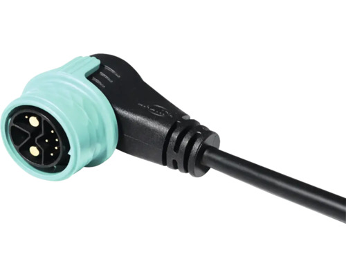 Winkelstecker-Anschluss mit Kabel für Gartenbeleuchtung
