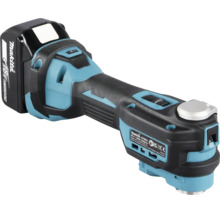 Makita Akku-Multitool DTM52 mit 18 Volt Akku, oszillierendes Multifunktionswerkzeug für präzise Schnitte.