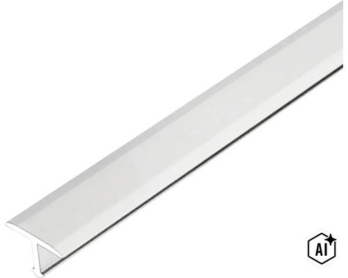 T Profil aus Metall als Abschlussleiste für Bodenbeläge (Image AI modified or generated)