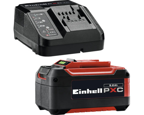 Einhell Power X-Change Akku und Ladegerät Set mit 5,2 Amperestunden Kapazität für Elektrowerkzeuge