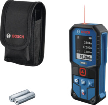 Bosch Laser Entfernungsmesser mit Tasche und Batterien
