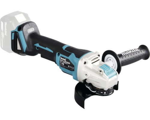 Makita Akku-Winkelschleifer 18 Volt mit X-Lock-System und Seitengriff