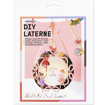 Folia DIY Laternen-Bastelset Tiny Dancers mit Ballett-Motiv und Ballerinas.