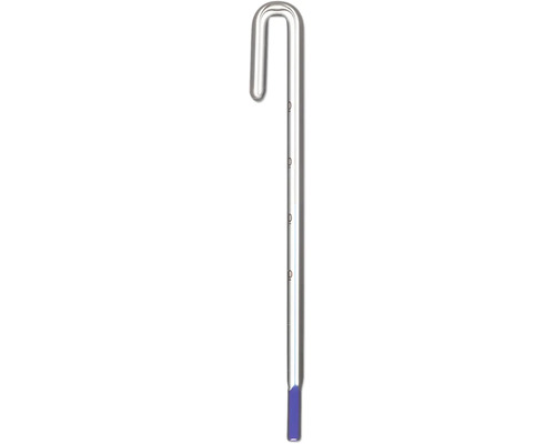 Aquarium-Thermometer aus Glas in J-Form zum Einhängen