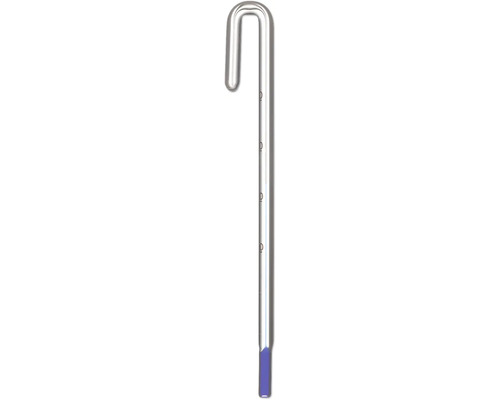 Aquarium-Thermometer aus Glas mit Einhängebügel zur Temperaturmessung