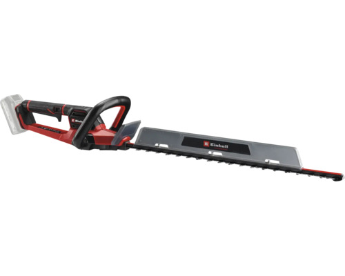 Einhell Akku-Heckenschere mit Messerschutz und ergonomischem Griff.