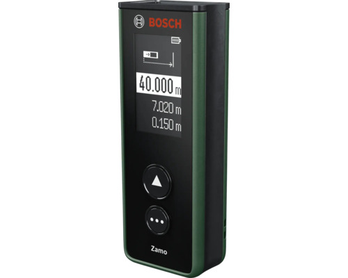 Bosch Laser Entfernungsmesser Zamo mit digitalem Display zur präzisen Messung von Distanzen bis zu 40 Metern