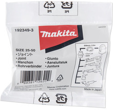 Verpackung von Makita Rohrverbinder mit Produktinformationen und Strichcode
