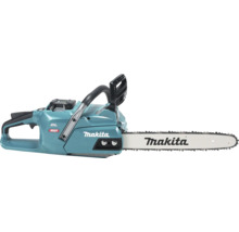 Akku Kettensäge von Makita Logo mit Schwert und Sägekette