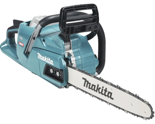 Makita Akku Kettensäge ohne Akku und Ladegerät mit bürstenlosem Motor und Schwert