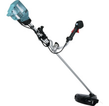 Makita Motorsense mit ergonomischem Fahrradgriff und Elektroantrieb für die Gartenpflege.