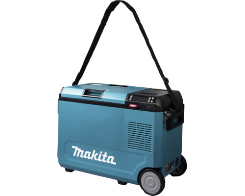 Makita Akku-Kühl- und Warmhaltebox mit Schultergurt und Rollen