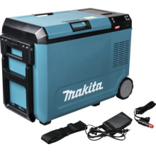 Makita Akku-Kühl- und Warmhaltebox mit Rädern, Tragegurt und Netzkabel