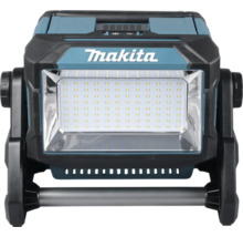 Makita Akku Baustrahler mit LED-Technologie und robustem Tragegriff.