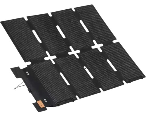 Flexibles Solarmodul mit integrierten Anschlusskabeln für die Photovoltaik