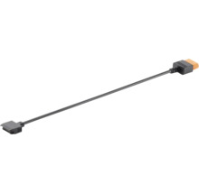 Ein elektrisches Verbindungskabel mit Steckern an beiden Enden.