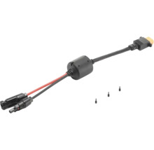 Adapterkabel mit Steckverbindern und vier kleinen Stiften für Photovoltaikanlagen