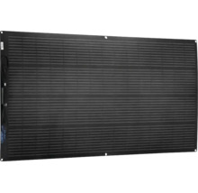 Flexibles Solarmodul mit rechteckiger Form und Ösen zur Befestigung