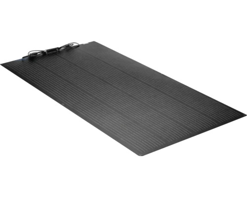 Rechteckiger Solarkollektor für die Poolerwärmung mit gerippter Oberfläche und Anschlusskabel