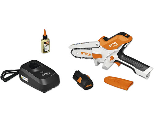 Stihl Akku Gehölzschneider GTA 26 Set mit Akku, Ladegerät und Multiöl