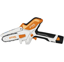 Stihl Akku Gehölzschneider GTA 20 mit Führungsschiene und Sägekette für Gartenarbeiten