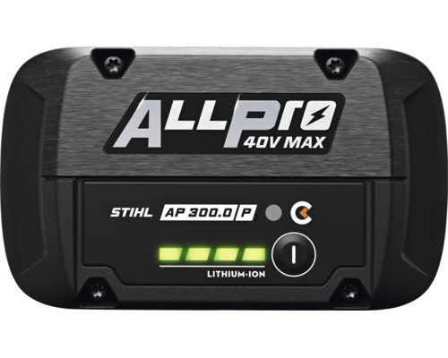 Stihl Lithium-Ionen Akku AP 300 S mit Ladezustandsanzeige fuer 40 Volt Gartengeraete