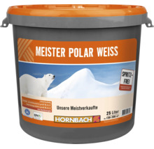 Eimer Meister Polar Weiss Innenwandfarbe 25 Liter