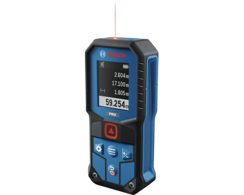 Bosch Laser Entfernungsmesser mit Displayanzeige fuer praezise Messungen.