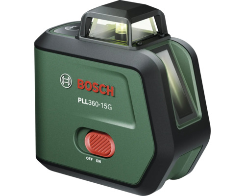 Bosch Kreuzlinienlaser PLL 360-15G für präzise Nivellierarbeiten