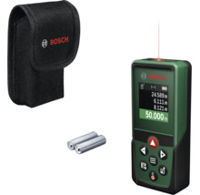 Bosch Laserentfernungsmesser mit Schutztasche und Batterien
