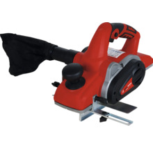 Holzmann Elektro Handhobel für Holzbearbeitung mit Staubfangsack und Parallelanschlag