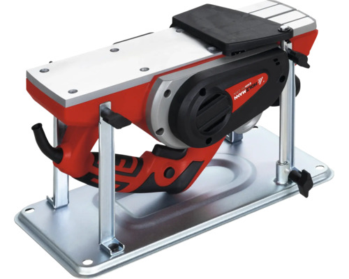 Holzmann Elektro Handhobel mit Hobelstation für stationären Einsatz