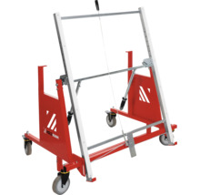 Holzmann Plattenwagen für den Transport von großen Holz- oder Gipskartonplatten auf Rollen.