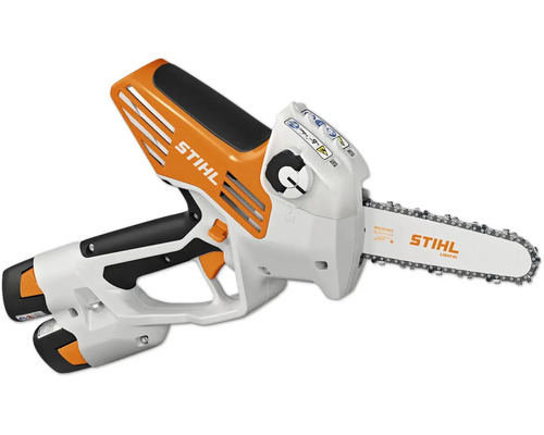 STIHL Akku Gehölzschneider GTA 26 mit Führungsschiene und Sägekette für Baumpflege und Holzarbeiten