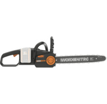 Worx Nitro Akku Kettensäge 40 Volt mit 40 Zentimeter Schwertlänge für Gartenarbeiten