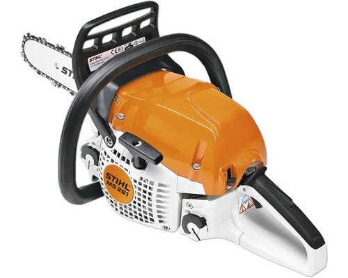 Stihl Motorsäge MS 251 mit Führungsschiene und Sägekette für Forstwirtschaft und Gartenbau