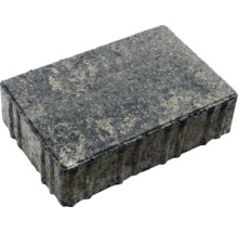Rechteckiger Pflasterstein aus Beton mit strukturierter Oberfläche zur Pflasterung von Gehwegen und Auffahrten.