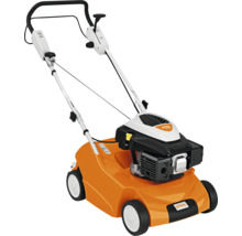 Stihl Benzin Rasenlüfter RL 540 mit klappbarem Holm und robustem Kunststoffgehäuse für eine effektive Rasenpflege.
