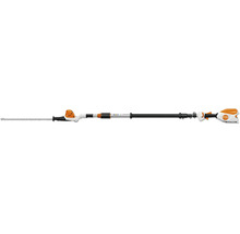 Stihl Elektro-Heckenschere mit langem Schaft zur Pflege von hohen Hecken und Sträuchern