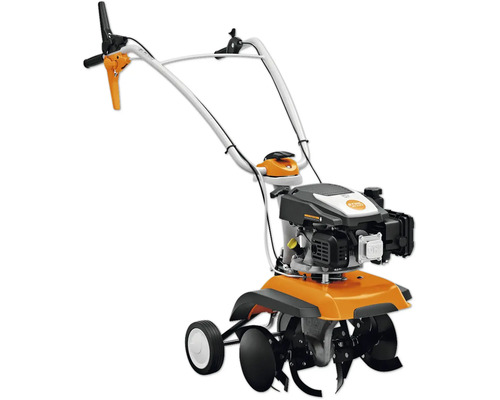Stihl Motorhacke mit Benzinmotor für die Gartenbodenbearbeitung