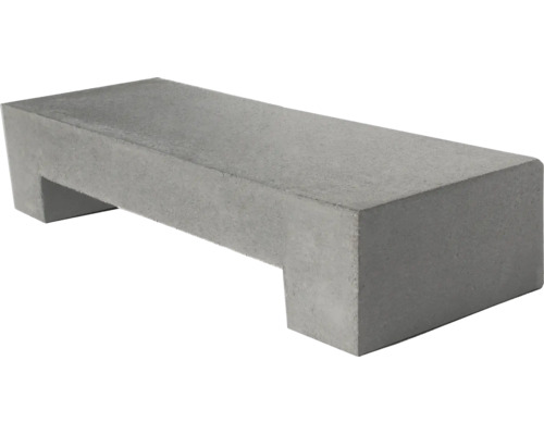 Rechteckiger Gartenblock aus Beton zur Gestaltung von Mauern oder Sitzgelegenheiten.