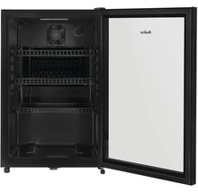 Amica Getränkekühlschrank mit Glastür und drei Einlegeböden