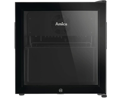 Amica Minibar-Kühlschrank mit Glastür und Schloss