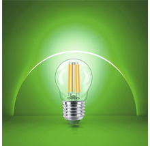 Philips LED Filament Lampe mit E27 Sockel in Birnenform