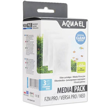 Aquael Filtermedien Pack Media Pack Filterkartuschen für Aquarien für FZN PRO Versa Pro und Neo Filter 3 Stück