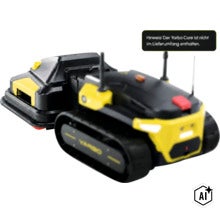 Yarbo Anbaueinheit für Mähroboter mit Raupenantrieb, Hinweis Yarbo Core nicht im Lieferumfang enthalten. (Image AI modified or generated)
