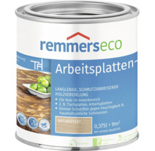 Dose Remmers Eco Arbeitsplattenöl zur Holzveredelung für Innenbereiche, farblos, matt, 0,375 Liter Inhalt.
