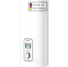 Stiebel Eltron elektronischer Durchlauferhitzer mit Display und Temperaturwahl zur Warmwasserbereitung.