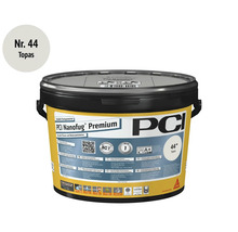 PCI Nanofug Premium Flexfugenmörtel Nummer 44 Topas im Eimer für Fliesen und Natursteine.