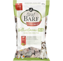 Graf Barf Vollwertmenü Plus Rind Hundefutter 2,5 Kilogramm